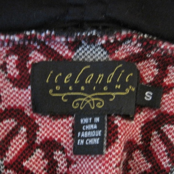 Icelandic Design Wool Blend Knit Cardigan - Picture 6 of 9